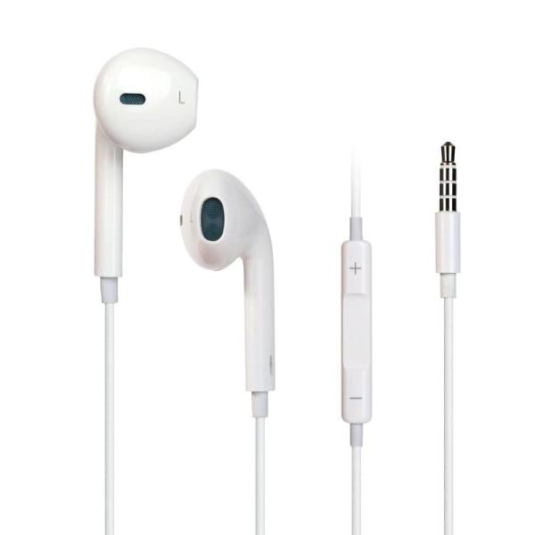 Apple Style Stereo Handsfree Earphones - Premium Sound Quality Wired Earbuds