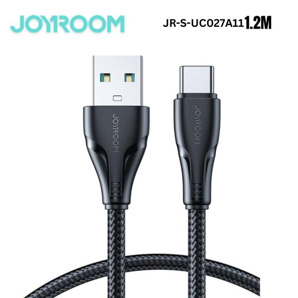 Joyroom S-a11 Surpass Series 3a Usb-a To Type-c Fast Charging Data Cable 1.2m-black