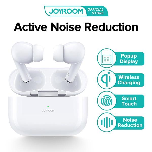 Joyroom Jr-t03s Pro Anc Noise Cancellation With Pop Up Windows Wireless Earbuds Original White