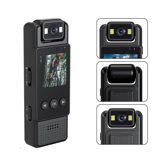 L12 Mini Body Camera Wifi Video Recorder 1080p Wearable Night Vision