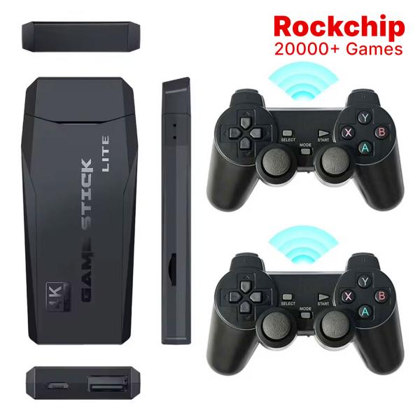 M8 64gb 4k Rockchip Rk3032 Ic Takken 3 & 20000 Games Firmware M8g-v8.0 And Two Game Controllers Ram 256mb, Rom 128mb
