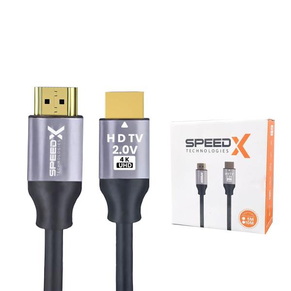 Speed-x 2.0v Hdmi Premium Cable Ultra Hd 4k 5m (full Length)