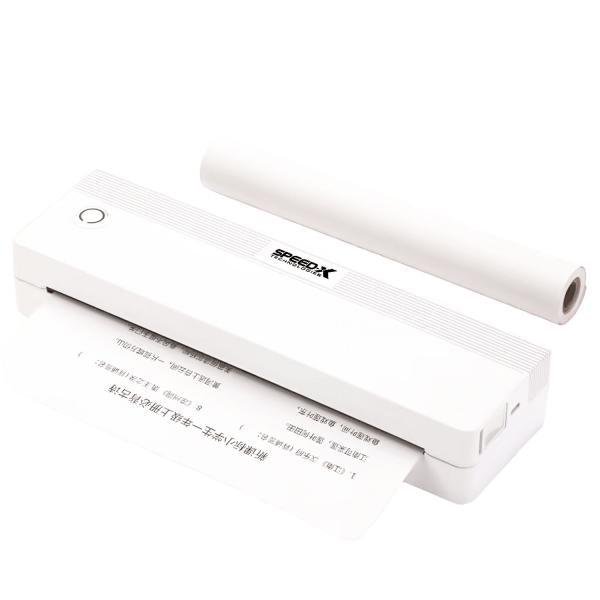 Speed-x Sp-a42 (bt+wifi) A4 Portable Inkless Thrmal Prnter 10mm/s