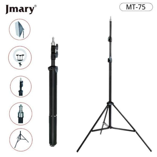 Jmary Mt-75 Light Tripod Stand For Softboxes, Ring Lights & Mobile Phones