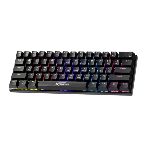 Xtrike Me Gk-916 Rainbow Switch Lights Mechanical Gaming Keyboard 61 Keys