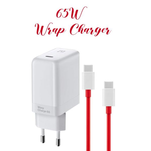 65w Original Oneplus Super Fast Warp Charge (eu Pin) With Usb Type C To Type C Cable