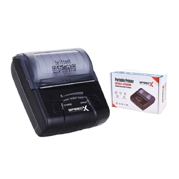Speed-x Bt600m Mini Portable Bluetooth+usb Printer 80mm