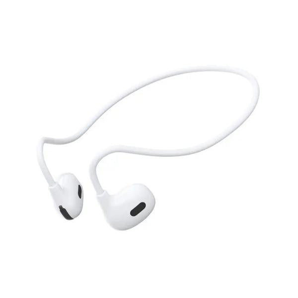 Pro Air Neck Hanging Wireless Earphone White