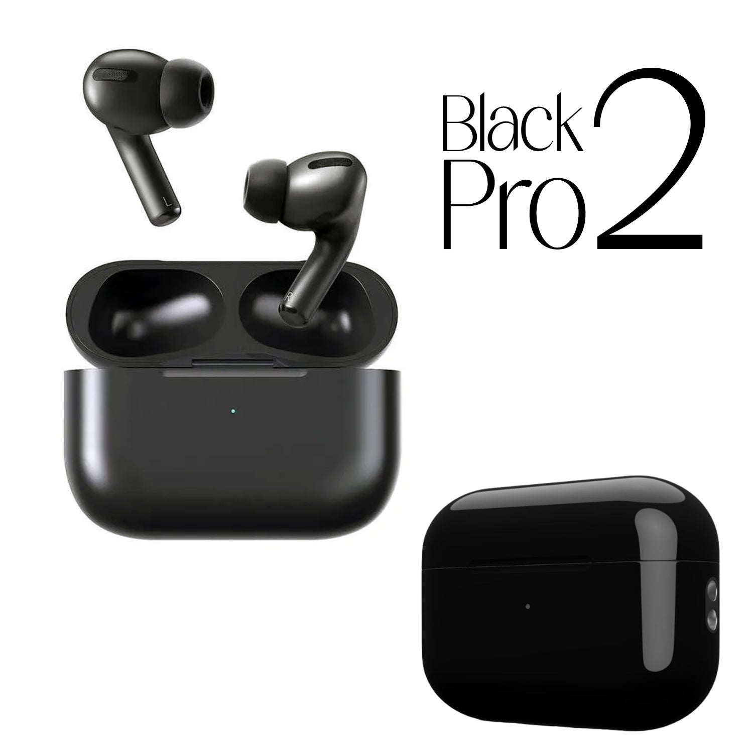 Apple Airpods Pro 2 Hengxuan(high Copy With Popup Msg/locate In Find My Iphone) Black