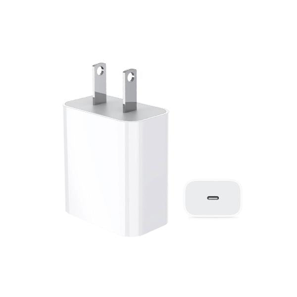 Aspor A801 New 20w Us Pin Usb-c Fast Charging Qc 3.0 White
