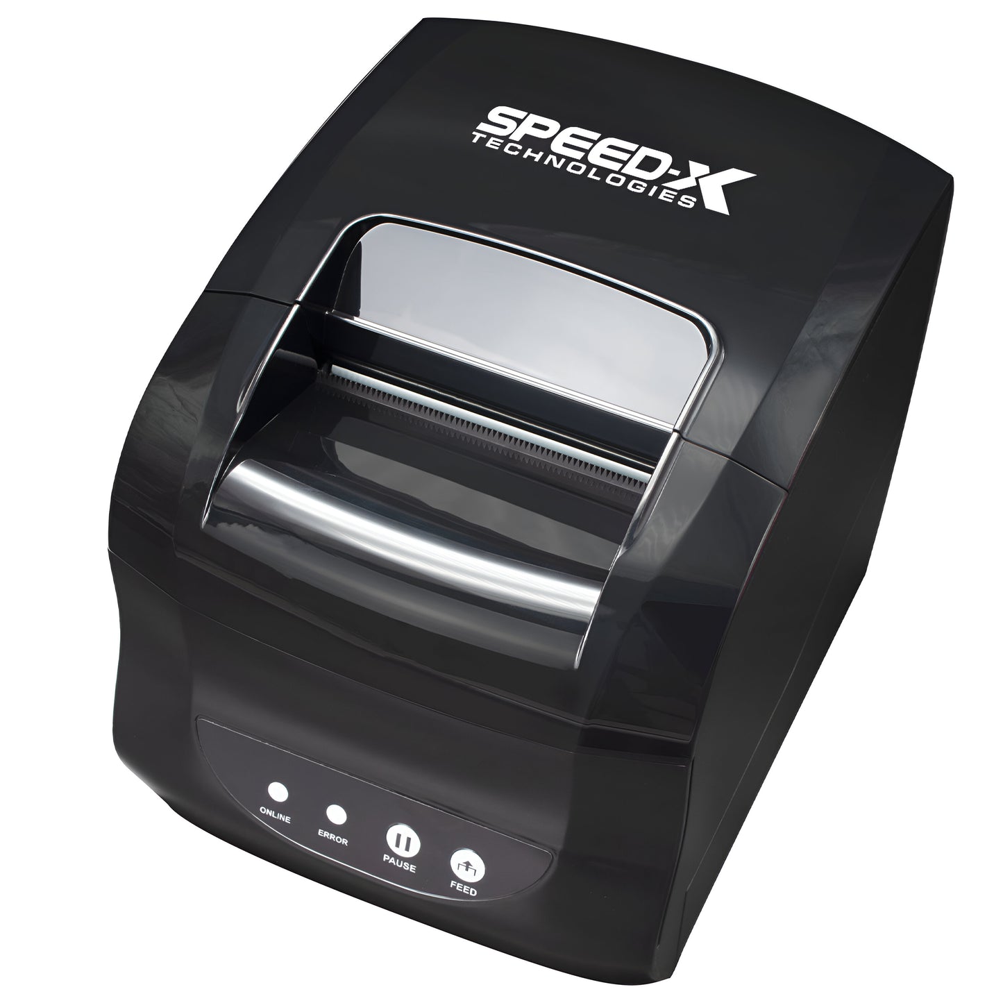 Speed-x Sp-650ul 3 Inch Thermal Receipt And Label Printer With Usb+lan Interfac,127mm/s Printing Speed Black Colour