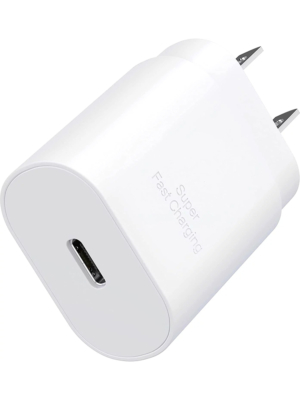 25w Iphone Usb-C Pd Power Adapter Charger 2 Pin (Us Pin)