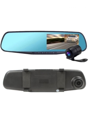 Car Dvr Mirror Dual Camera Front/Back 1080p