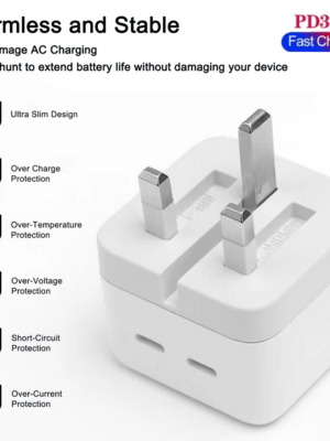 Iphone 2pd 35w Fast Charger Uk Pin