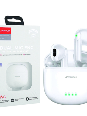 Joyroom Jr-Tl11 Dual-Mic Enc True Wireless Earphones White