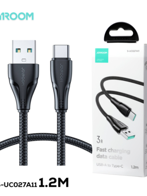 Joyroom S-Uc027a11 Surpass Series 3a Usb-A To Type-C Fast Charging Data Cable 1.2m-Black