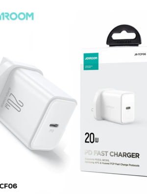 Joyroom-Tcf06 Flash Series Pd 20w Single-Port Charger-White (Uk)